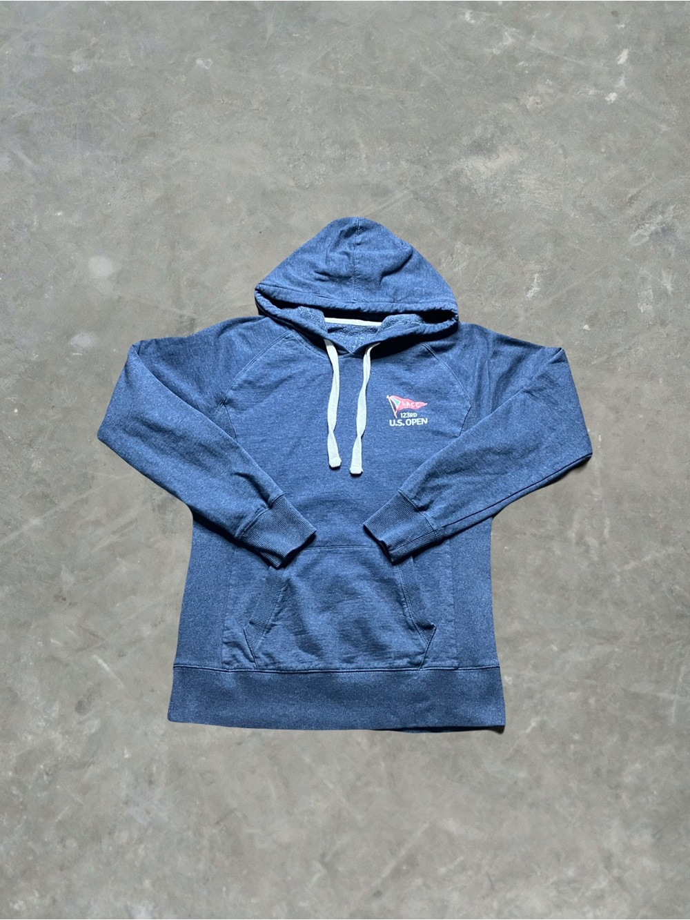 PGA USGA 123rd US Open Golf Hoodie Womens Size S Blue/Gray